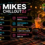 Mikes DJ 2026-os nyári fellépései – ChilloutDJ eseménynaptár