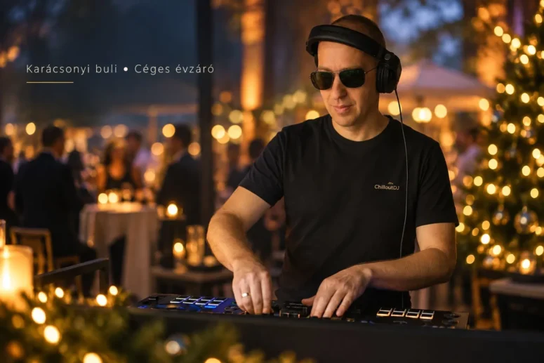 céges karácsonyi DJ rendezvény évzáró 2026 2027 mikes